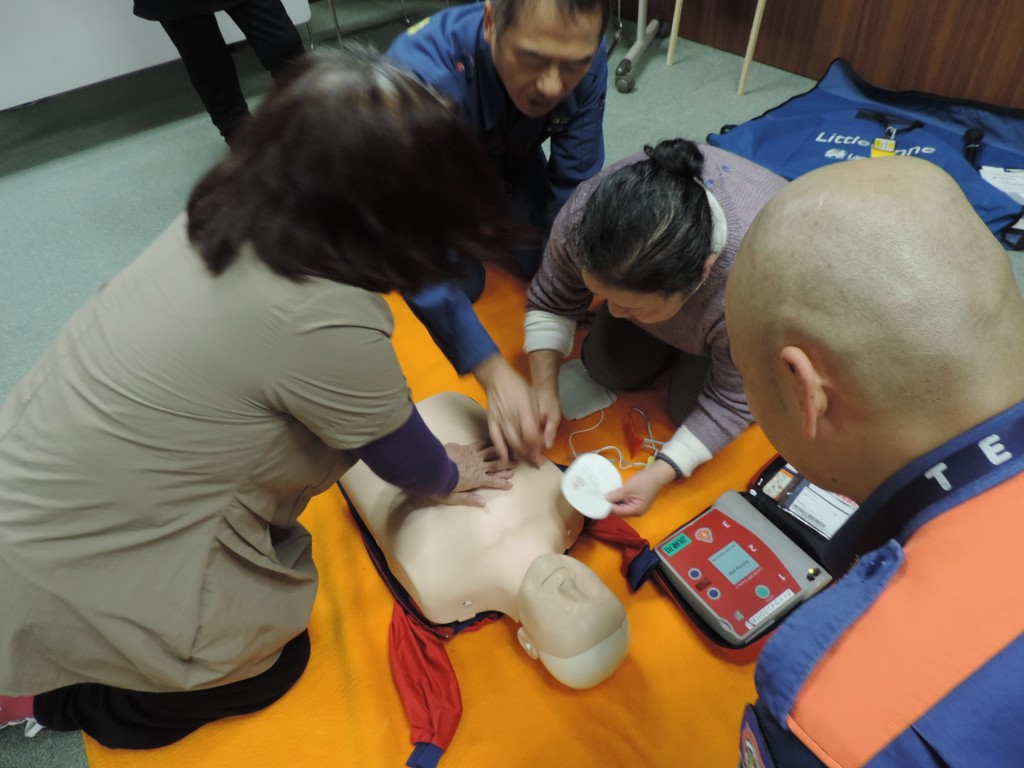 AEDの体験
