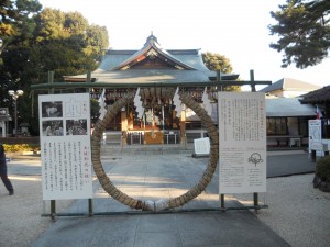 今年の初詣は沼袋氷川神社朝はやく静かな境内